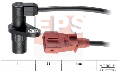 Датчик положения коленвала - EPS 1 953 127