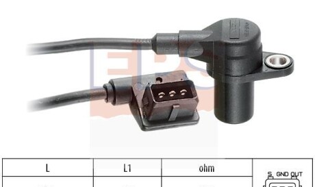 Датчик положения коленвала - EPS 1 953 130