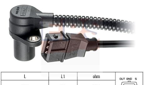 Датчик положения коленвала - EPS 1 953 164