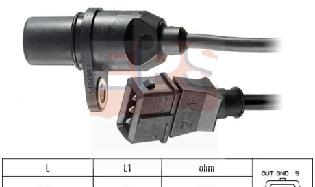 Датчик положения коленвала - EPS 1 953 187
