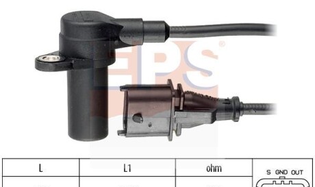 Датчик положения коленвала - EPS 1 953 236