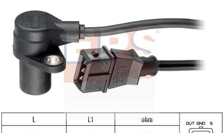 Датчик положения коленвала - EPS 1 953 272