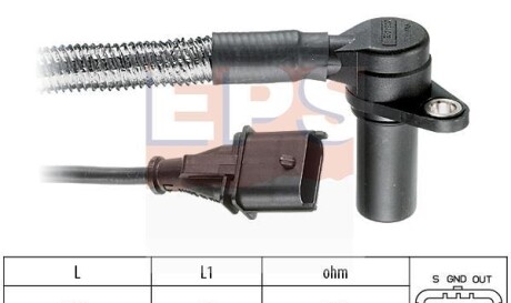 Датчик положения коленвала - EPS 1 953 284