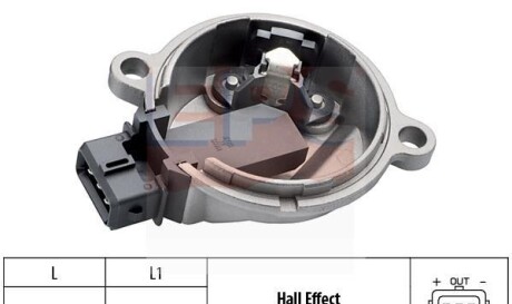 Датчик Холла системы зажигания - (058905161B, 058905161C, L058905161C) EPS 1 953 365