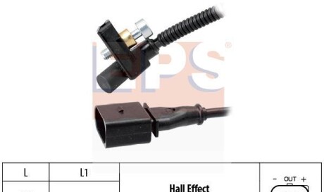 Датчик положения коленвала - (3C957147, 3C906433, 03C957147) EPS 1 953 448