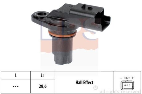 Датчик положения распредвала - EPS 1 953 551