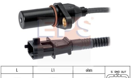 Датчик положения коленвала - EPS 1 953 563