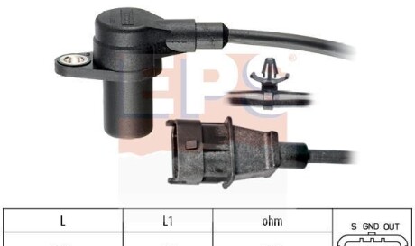 Датчик положения коленвала - EPS 1 953 564