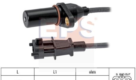 Датчик положения коленвала - EPS 1 953 569