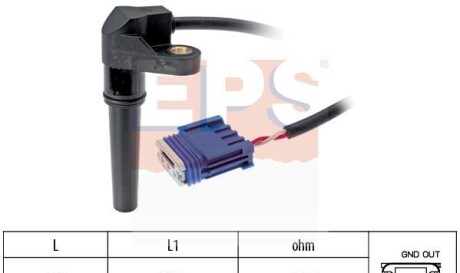 Датчик положения коленвала - EPS 1 953 618