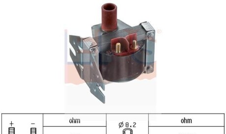 Катушка зажигания - EPS 1 970 178