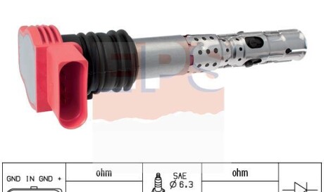 Катушка зажигания - EPS 1 970 436