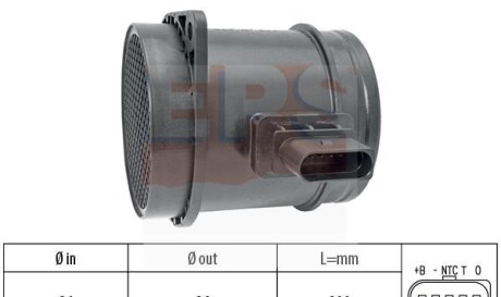 Воздухомер - EPS 1 991 329