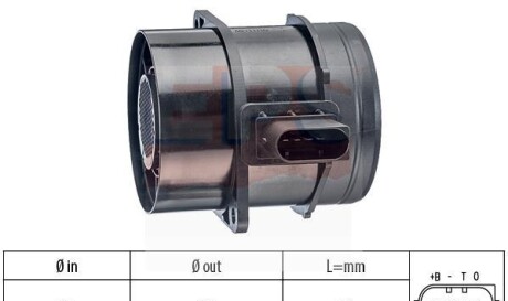 Воздухомер - (2E0906461C) EPS 1 991 359