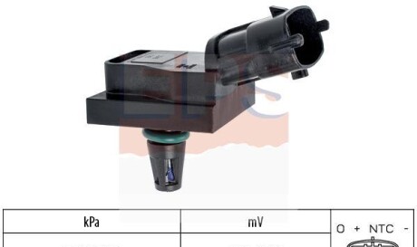 Датчик - (8200194432, 8200146271, 8200750883) EPS 1.993.246
