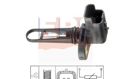 Датчик температуры впускаемого воздуха - (13627794982, 1920JL, 1920PJ) EPS 1 994 021