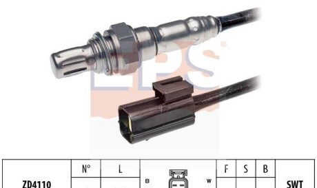 Лямбда-зонд - (22690ED000, 226A04V00A, 226A0EN21A) EPS 1 998 106