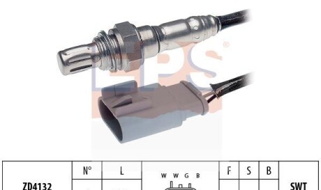 Датчик - ((55249875, 55257458, 55259033, 1846115, 55259034)) EPS 1.998.208 (фото 1)