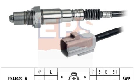 Sonda lambda mitsubishi 1,5 lancer 08- - (1588A194) EPS 1-998-356