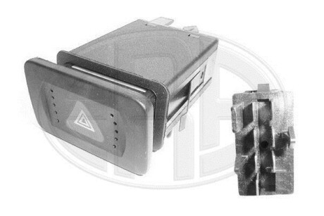 Вимикач аварійної світлової сигналізації - ((3B0953235D01C, 3B0953235B, 3B0953235D, 3B095323501C, 3B0953235B01C)) ERA 662169