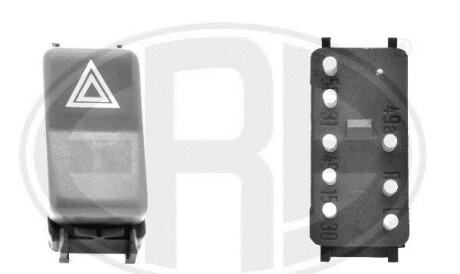 Вимикач аварійної світлової сигналізації - ERA 662469