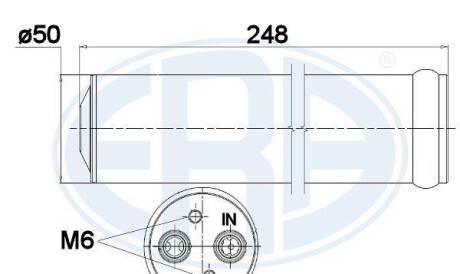 Осушувач кондиціонера - (2764000QAB, 2764000QAC, 2764000QAE) ERA 668018