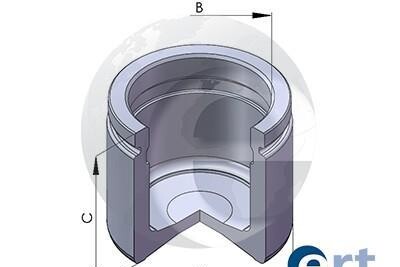 Поршень, корпус скобы тормоза - ERT 150169-C
