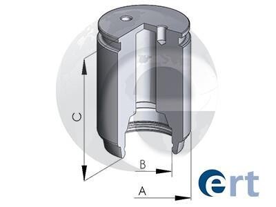 Поршень, корпус скобы тормоза - (7701203725, 7701204222, 7701205494) ERT 150265-C