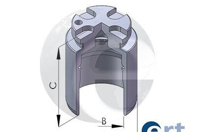 Поршень, корпус скобы тормоза - ERT 150525-C (фото 1)