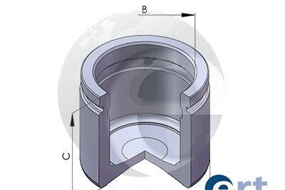 Поршень, корпус скобы тормоза - ERT 150571-C