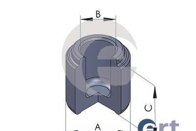 Поршень, корпус скобы тормоза - ERT 150576-C
