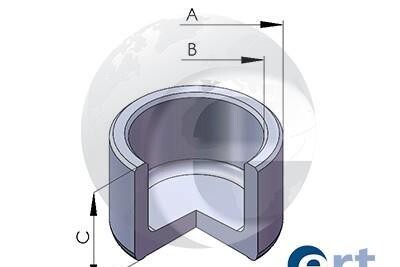 Поршень, корпус скобы тормоза - ERT 150587-C