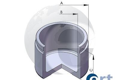 Поршень, корпус скобы тормоза - ERT 150672-C