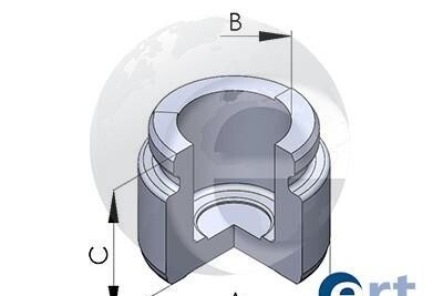 Поршень, корпус скобы тормоза - ERT 150675-C