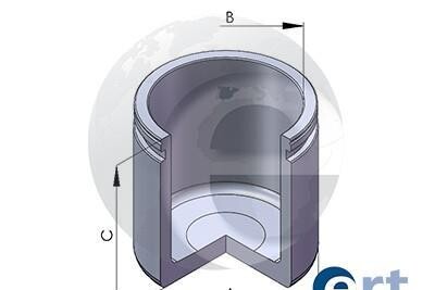 Поршень, корпус скобы тормоза - (425558884) ERT 150695-C (фото 1)