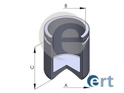 Ремкомплект гальм. супорта D025413 - ERT 150930C