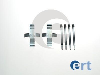Комплект приладдя, накладка дискового гальма - ERT 420069