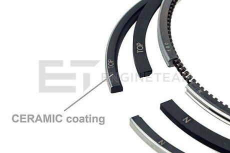 Фото 2 - Кільця поршневі ET ENGINETEAM R1009700