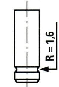 Фото 2 - Клапан впускний ET ENGINETEAM VI0022