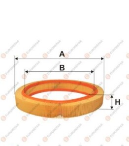 Фільтр повітряний - EUROREPAR 1616249180