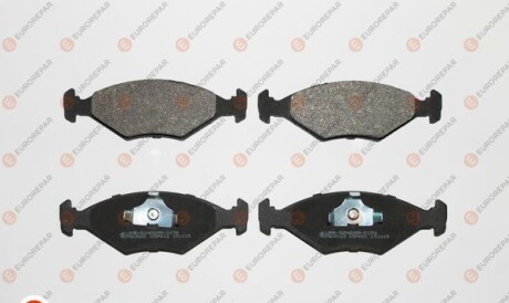 Гальмівні колодки дискові FIAT Fiorino 93-2001 - (5894112, 7075742, 7076375) EUROREPAR 1617259880