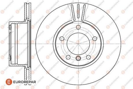 Диск гальмівної - EUROREPAR 1618877680