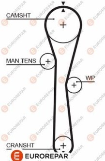 4010350000 РЕМІНЬ ГРМ - EUROREPAR 1633131980