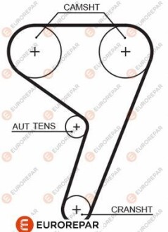 4010350000 РЕМІНЬ ГРМ - EUROREPAR 1633142480