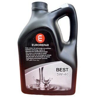 Моторна олива Best 5W-40, 5 л (1635767180) - EUROREPAR 1635764180