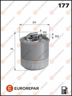 E:DIESEL FILTER - ((6510903052, 6510901952, A6510903052, A6510901952)) EUROREPAR 1643628580