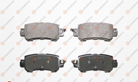 E:4 RR BR PADS - EUROREPAR 1667812680