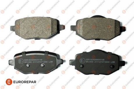 8708309198 КОЛОДКИ ГАЛЬМІВНІ К-КТ - (1680301680, 1643574280) EUROREPAR 1689800380