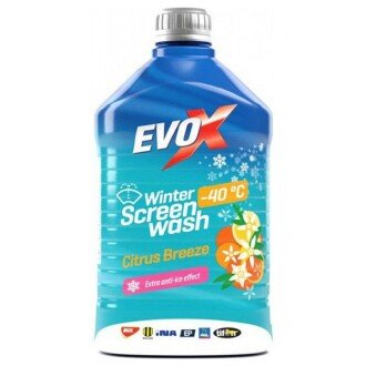 Омивач скла Winter Citrus Breeze зимовий -40°С цитрус, 2л - EVO 19003597