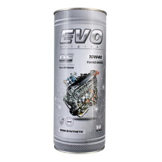 D5 10W-40 TURBO DIESEL 1Lx9 - EVO D5 1L 10W-40 TURBO DIESEL